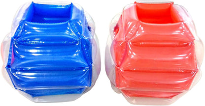 BANZAI: Bump N' Bounce Body Bumpers, A Game of Bumping & Bopping, 2 Bumpers Included in Red & Blue, Fun & Safe Cushion Inflatable Surface, For Ages 4 and up