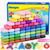 Ixiaoyoo Air Dry Clay, 30 Colors Modeling Clay for Kids, DIY Model Toys with Sculpting Tools, Soft & Non-Sticky, Home Party Favors, Birthday & Christmas Gifts for Age 3-12 Years Old Boys Girls Kids