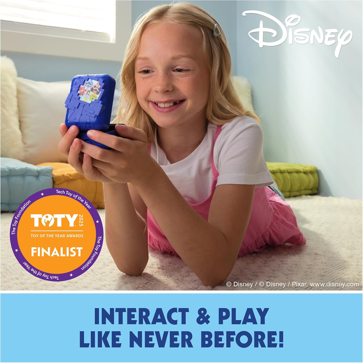 BITZEE with 30 Interactive Characters Inside, Digital Pet Reacts to Swipes, Tilts & Taps, Toys for Kids