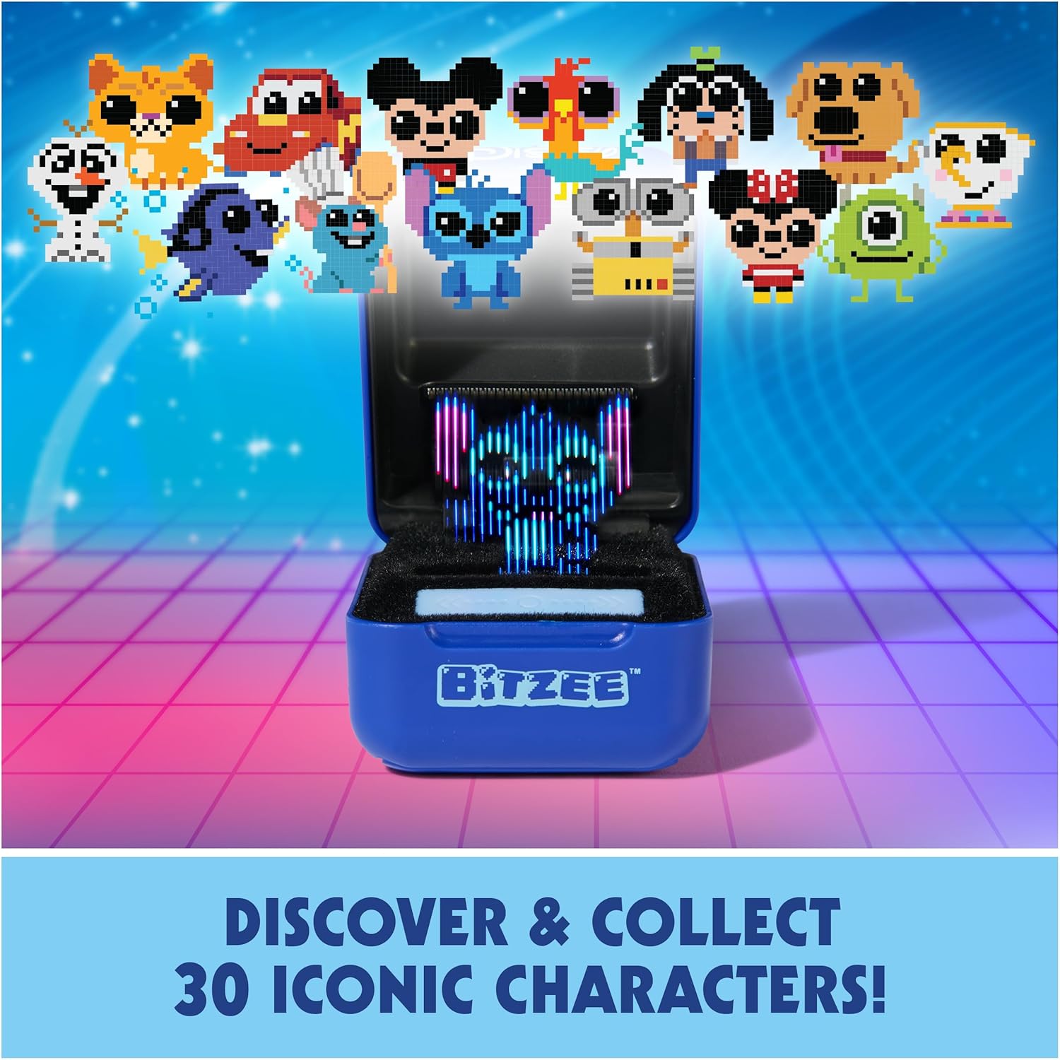 BITZEE with 30 Interactive Characters Inside, Digital Pet Reacts to Swipes, Tilts & Taps, Toys for Kids