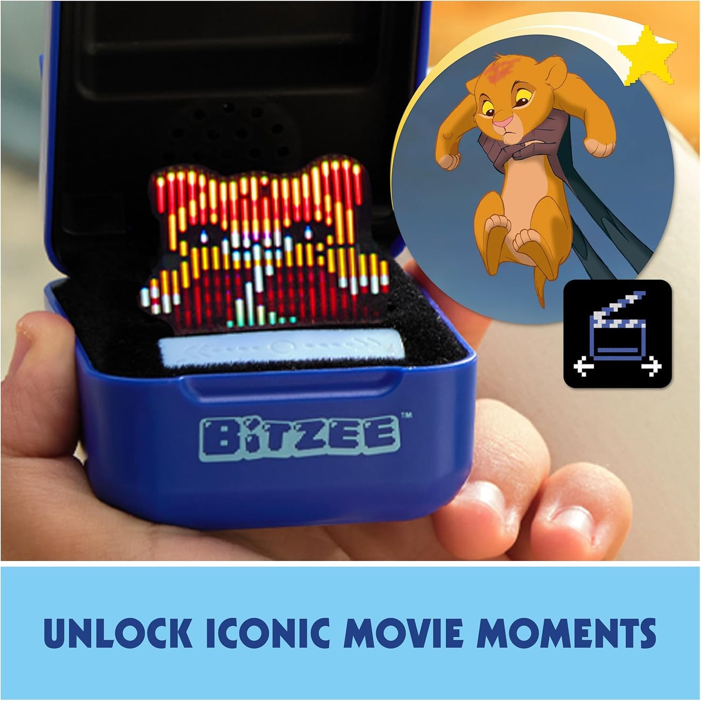 BITZEE with 30 Interactive Characters Inside, Digital Pet Reacts to Swipes, Tilts & Taps, Toys for Kids
